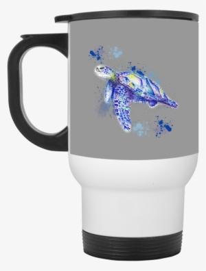 Watercolor Sea Turtle Mugs - Mug