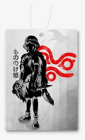 Crimson Forest Keeper Air Freshener - Princess Mononoke