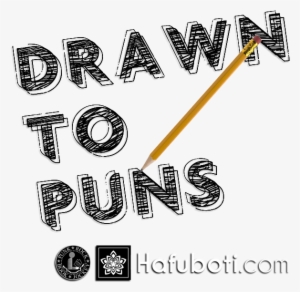 A Brief Post About One Of Our "great Wall O Puns" Which - Drawing