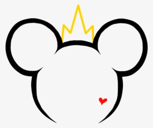 Mickey Head Outline Clipart Collection - Tatuajes De Mickey Mouse