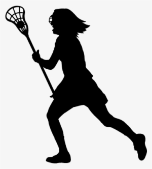 Lacrosse Clipart Womens Lacrosse Sticks - Girl Playing Lacrosse Clipart