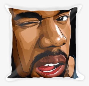 Kanye West Square Pillow - Kanye West Tumblr Drawing