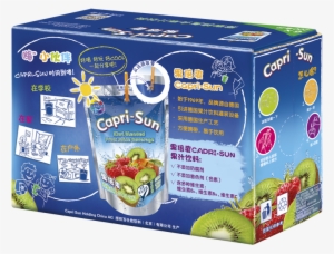Fruity Capri-sun German Beverage Juice 6 Flavors Each - Juice