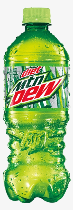 Mountain Dew Transparent Png - Mtn Dew Diet Bottle