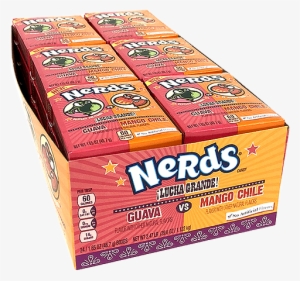 Nerds Guava Vs Mango Chile Candy - Nestle Wonka Nerds Lime & Pineapple