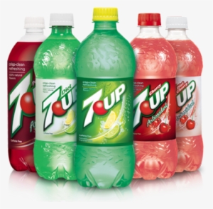 Mountain Dew Bottle Transparent Background Psd Detail - Diet 7 Up - 20 Fl Oz Bottle