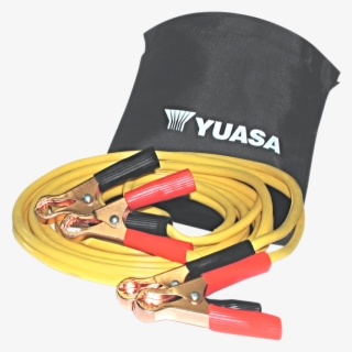 Yuasa 8"heavy Duty Black Yellow Red Universal Motorcycle - Yuasa Jumper Cables