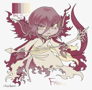 Palette Rukia The White Moon, The Ice Queen, The Soul - Cartoon