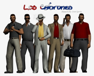 New Character Los Cabrones For Gta San Andreas - Gta Sa Mafia Skin Mod