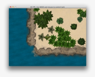 Tank Moving Around And Aiming Guns - Ruby Gosu Side Scroller