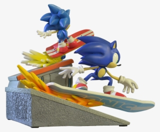 Sonic The Hedgehog - Sonic The Hedgehog - Sonic Generations Diorama 12"