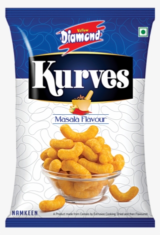 Yellow Diamond Potato Chips Plain Salted, India, 90