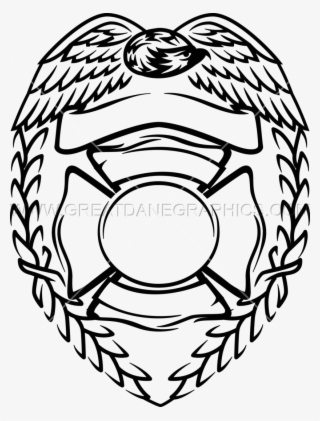 19 Fireman Drawing Badge Huge Freebie Download For - Fire Department Badge