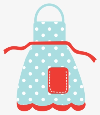 Baking Clipart Purple Apron - Desenho De Avental De Cozinha