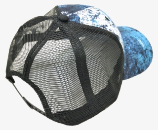 Blank Rift Hat W/ Black Mesh Snap Back