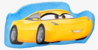 Cars 3-formad Kudde, Cruz Ramirez, , Large - Duży Ręcznik Dla Dzieci 70x140 Cars Auta Zygzak