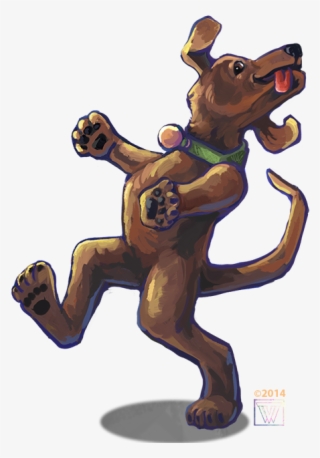 Tvw Dancing Dog - Cartoon