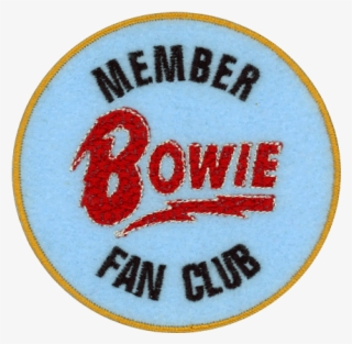 Bowie Fan Club David Bowie, Patches, Cloths, Bands, - Fan Club