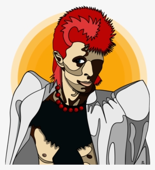 Aladdin Sane By Getmejones - Cartoon