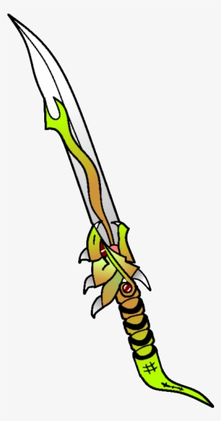 Serpent Sword Of Flaming Gemini Constriction - Sword