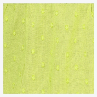 Women Top In Cotton Swiss Dot Fabric-green Color - Grass