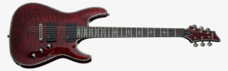 Schecter C-1 Hellraiser Electric Guitar, Black Cherry