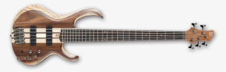 Ibanez Btb745 Ntl Btb Series 5-string Bass Guitar Natural - Fender Elite Precision Bass Champagne