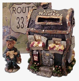 Boyds Bears Route 33 1/3 Mr Posties Mail Drop Postman - Boyds Bears