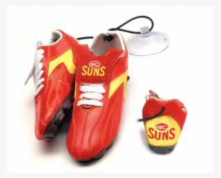 Gold Coast Suns Afl Hanging Suction Boots