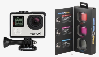 Gopro Hero 4 Black And Polarpro Aqua Three Pack - Go Pro Hero4 Silver Edition Adventure