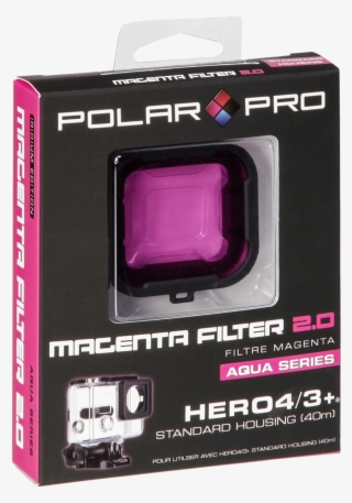 Polar Pro Aqua 3 Magenta Filter Hero 3