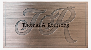 Antique Gold Cards - Gold