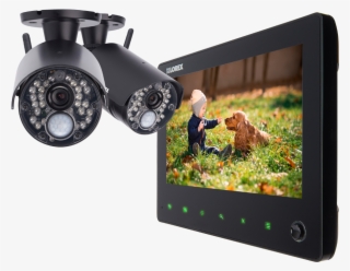 Wireless Video Security System With 720p Hd Cameras