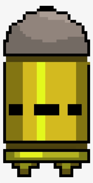 Bullet Kin [enter The Gungeon] - Pixel Art