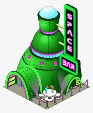 Building Spacebar - Cartoon
