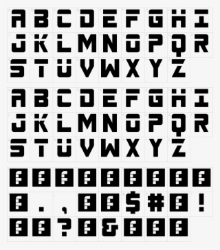 Spacebar Font