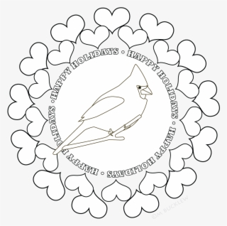 Holiday Greetings From The Heart Free Image 300 Png - Embroidery