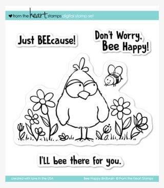 From The Heart Stamps - Cartoon