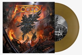 Accept Release Limited Edition Vinyl Single 'the Rise - Accept Symphonic Terror Live At Wacken 2017