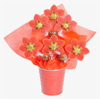 Small Red Poinsettia Christmas Bloom - Christmas Day