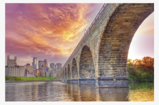 Usa, Stone Arch Bridge, Minneapolis - Minneapolis Stone Arch Bridge