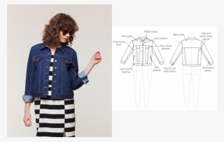 The Seamwork 'audrey' Denim Jacket Seems To Be A Really - Vintage