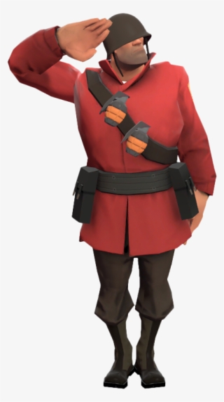 Soldiermanglertaunt - Tf2 Soldier Salute Gif