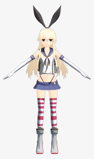 Shimakaze By Jiyurun - Shimakaze Mmd Download