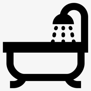 Douche Et Baignoire Icon - Bathtub Icon
