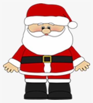 Santa - Cut And Paste Christmas Labels