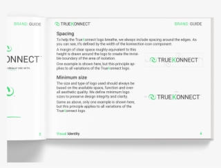 Horizontal Book Mockup With Truekonnect Brand Style - Book