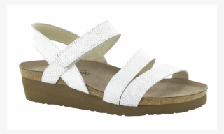 Naot Kayla White Snake Leather - Women's Naot Kayla Sandal Shoes, Size 35 M