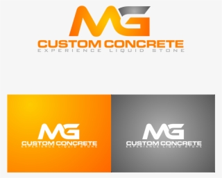Logo Design By Mhax Nasul For Mg Custom Concrete - Design