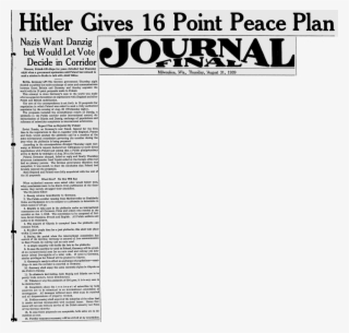View Samegoogleiqdbsaucenao Hitler's 16 Point Peace - Hitler 16 Points Plan